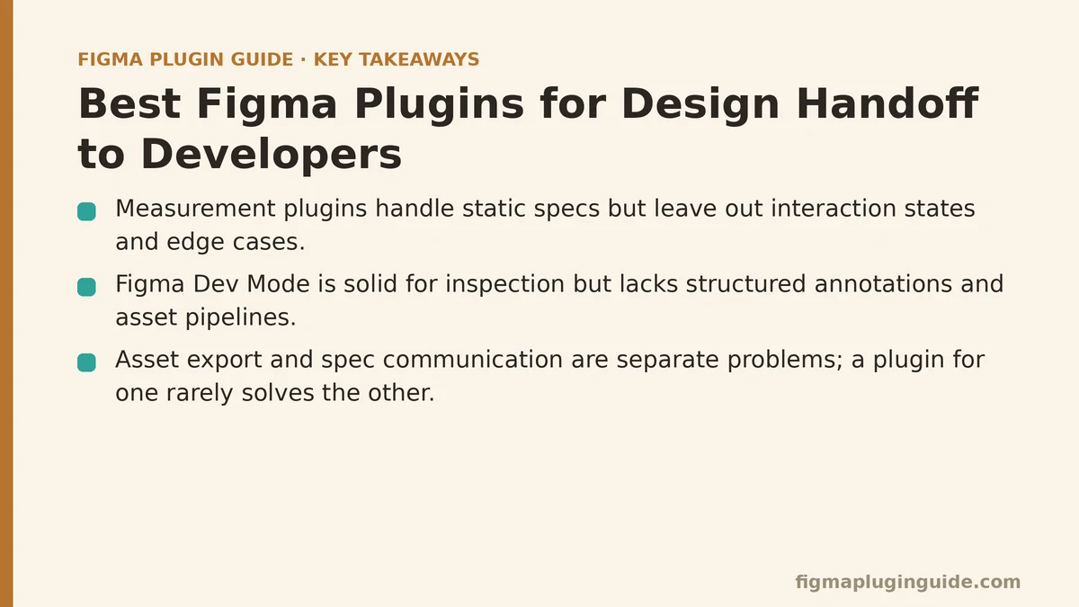 Best Figma Plugins for Design Handoff to Developers